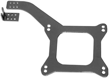 Photo for Bandit Accessories Carburetor Throttle Cable Bracket 2333; Holley, AFB Linkage Plate Chrome Steel Holley 4150, Carter AFB, Edelbrock 
