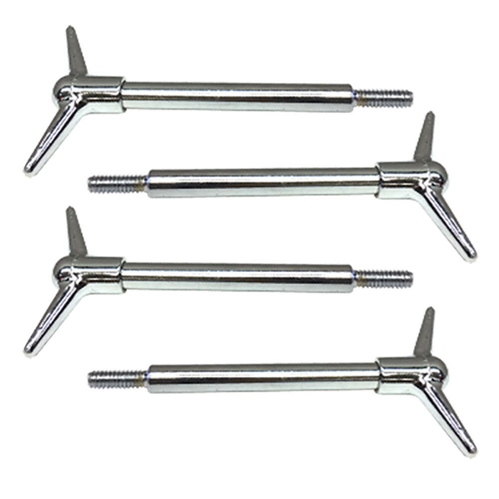 Bandit Accessories Valve Cover Bolt Kit 4136-4; Steel Y-Wing 2-Piece (4.750 in. OAL) 1/4 in.-20 0.750 in. for