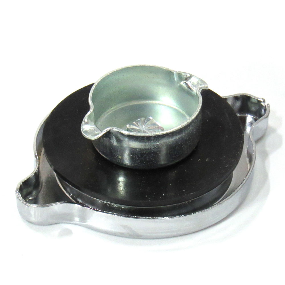Bandit Accessories Oil Filler Cap 4804; Twist On Oil Fill Cap Chrome Steel 