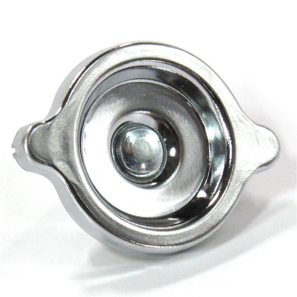 Bandit Accessories Oil Filler Cap 4804; Twist On Oil Fill Cap Chrome Steel 