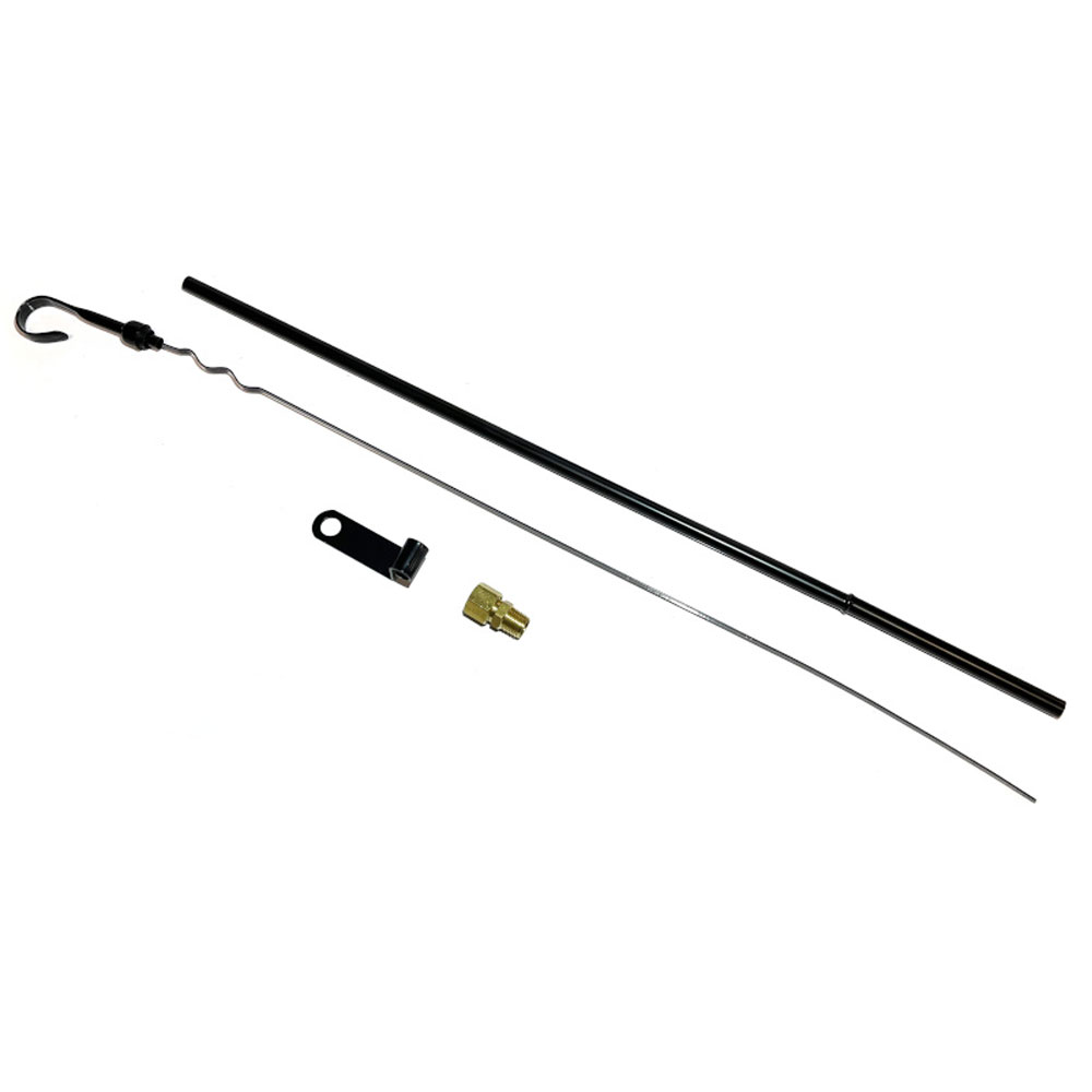 Bandit Accessories Oil Dipstick 4959BK; Black Steel 