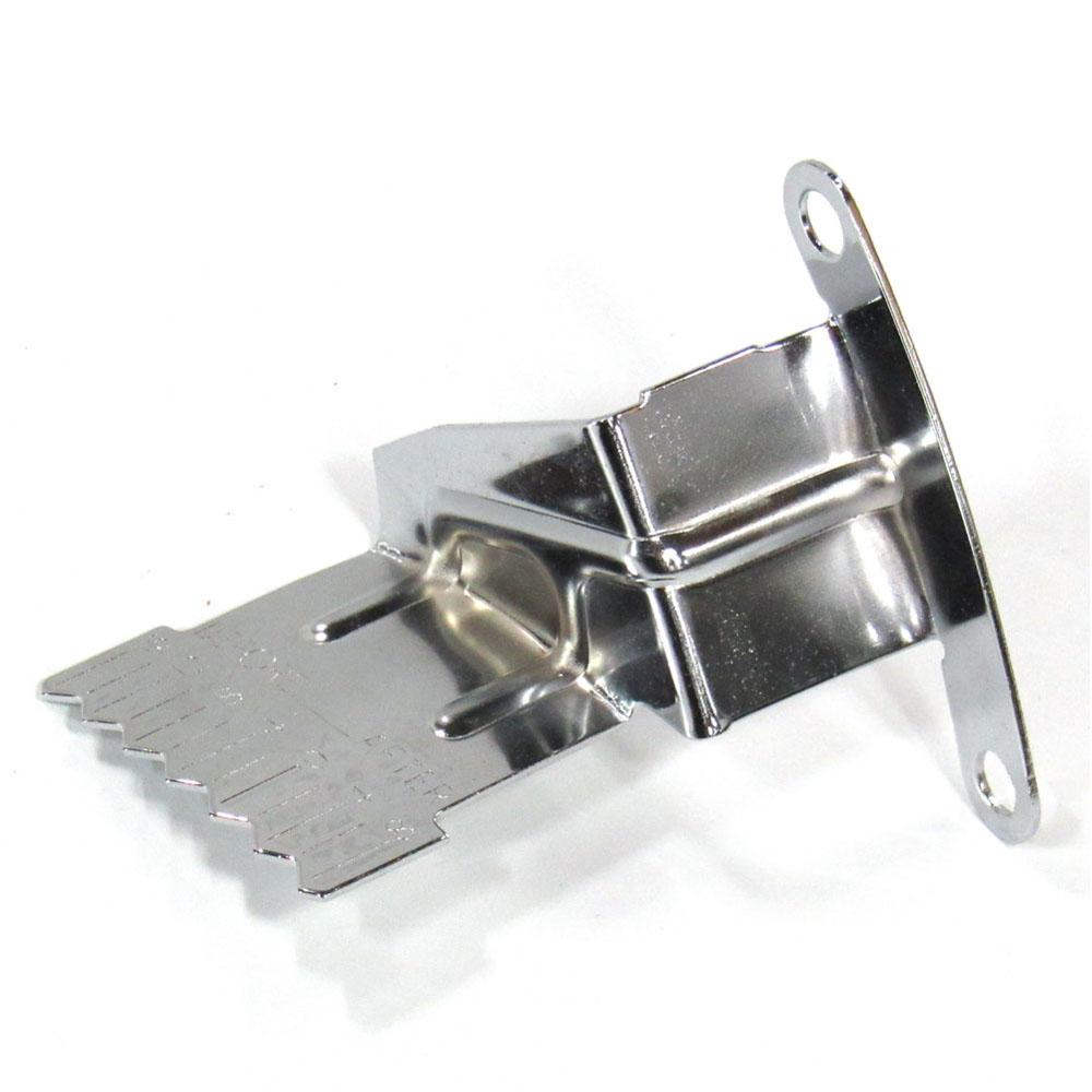 Bandit Timing Pointer 4960; 6.000, 7.000, 8.000 in. Chrome Steel for Chevy 262 to 400 