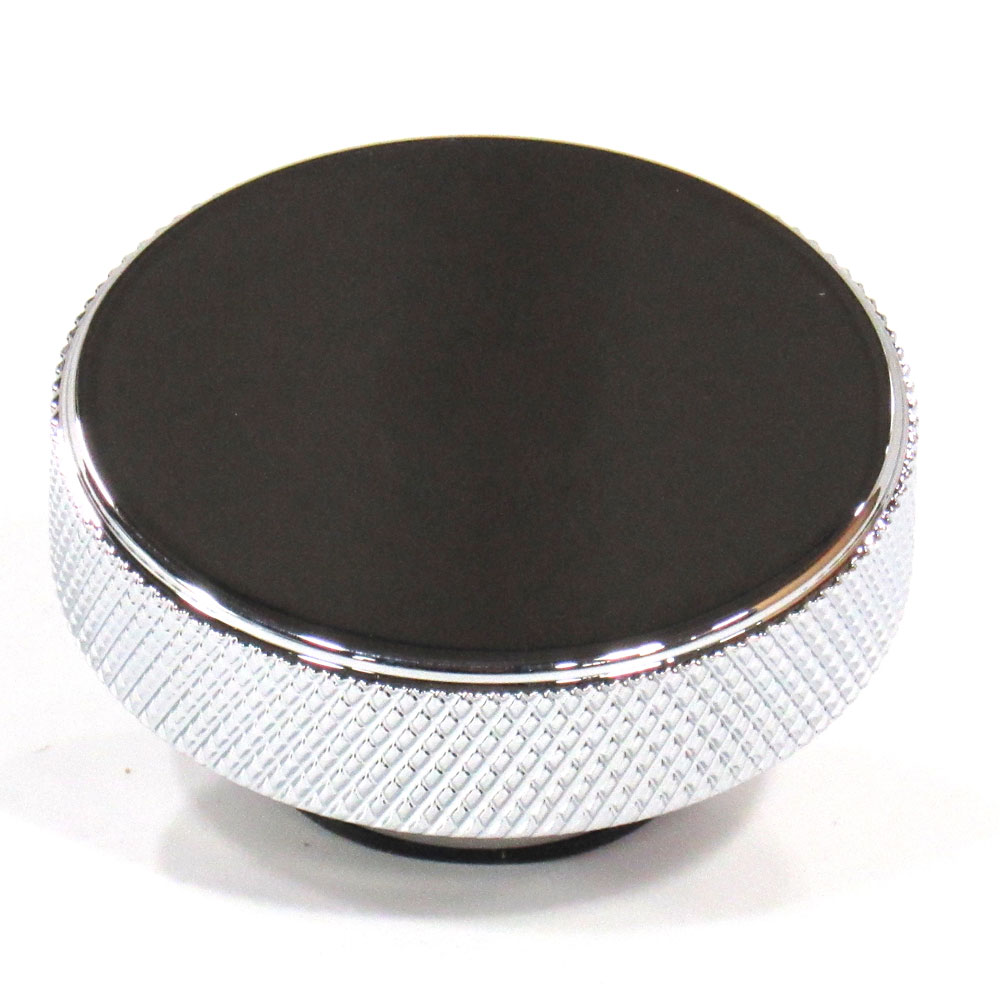 Bandit Accessories Radiator Cap 5011; Universal 16 lbs Chrome, Knurled Edge Aluminum 