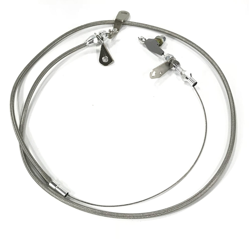 Photo for Bandit Accessories Transmission Kickdown Cable 5100; Steel Braided for Ford C4 