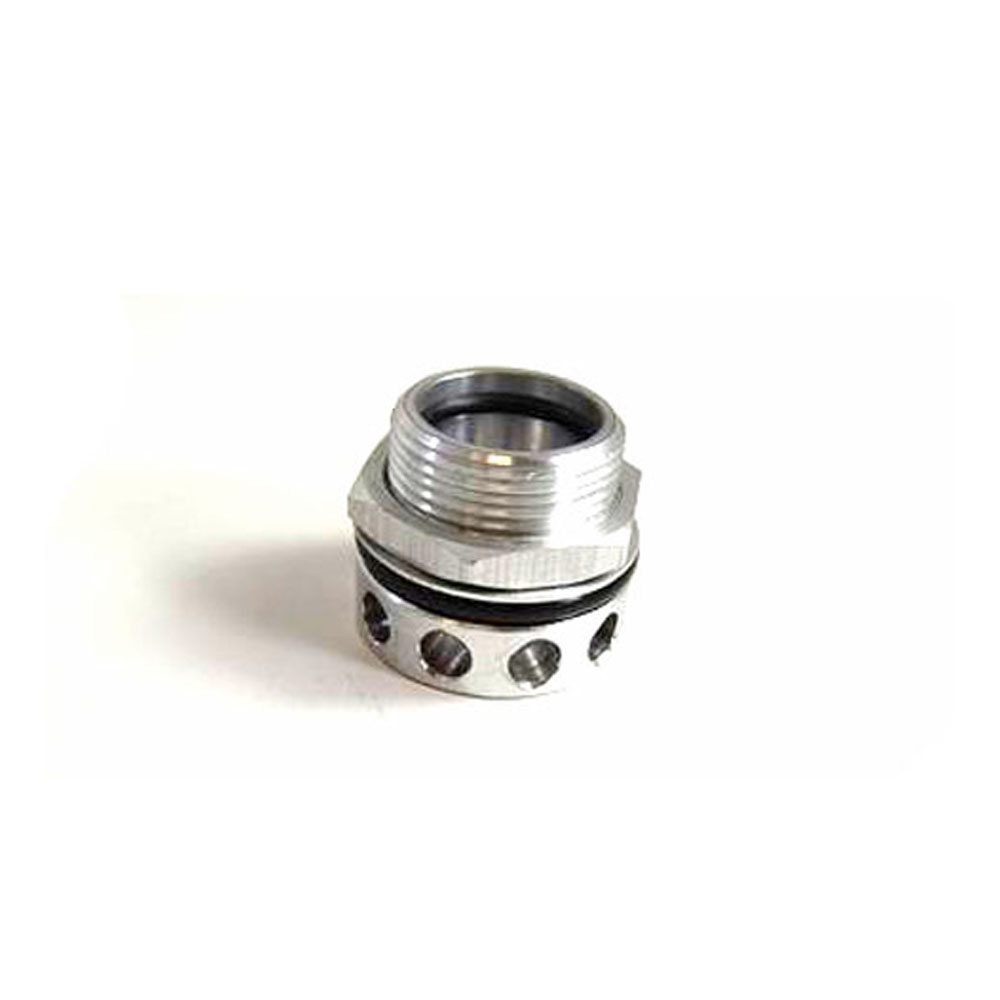 Bandit Valve Cover Baffle 6090; Bolt In Valve Cover Breather Baffle Bolt On or Weld On Aluminum 
