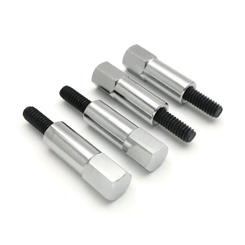 Bandit Valve Cover Studs 7283-4; Steel Hex 1/4 in.-20 1.375 in. 