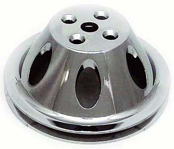Photo for Bandit Accessories Water Pump Pulley 8840P; V-Belt Polished Aluminum for 1969 and Up Chevy 396 to 454