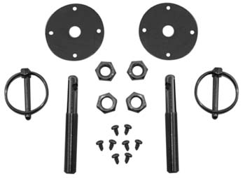 Photo for Bandit Accessories Hood Pin 9669; Chrome Steel Torsion Pin, Flip Over