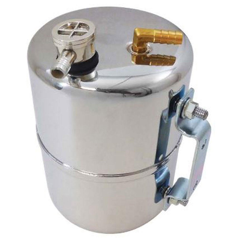 Bandit Accessories Vacuum Reservoir 9971; 5.000 in. 7.000 in. Chrome Steel 