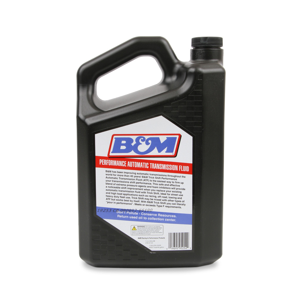 B&M Automatic Transmission Fluid 80260; Original Trick Shift Mineral 1 Gallon 