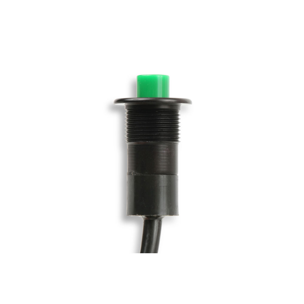 B & M Push Button Switch 46003; Spiral Cord Remote Button 12 Amp Unlighted Push Button 