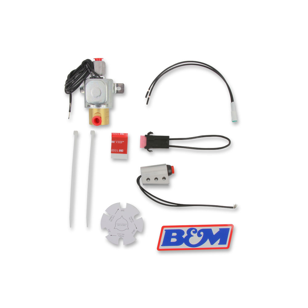 B & M Brake Line Lock Kit 46076; Launch Control 