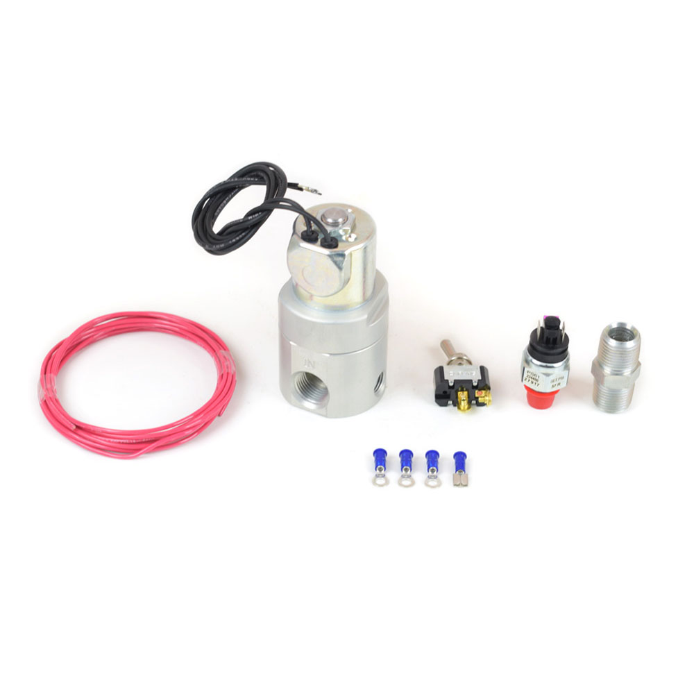Canton Oil Accumulator Pressure Control Valve 24-275X; AccuSump Electric Pressure Control Valve 55 to 60 PSI Natural Aluminum 