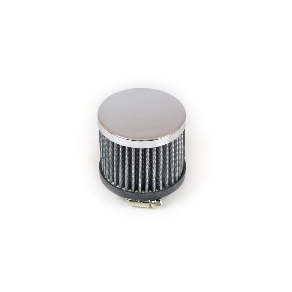 Canton Valve Cover Breather 65-500; Chrome Steel 