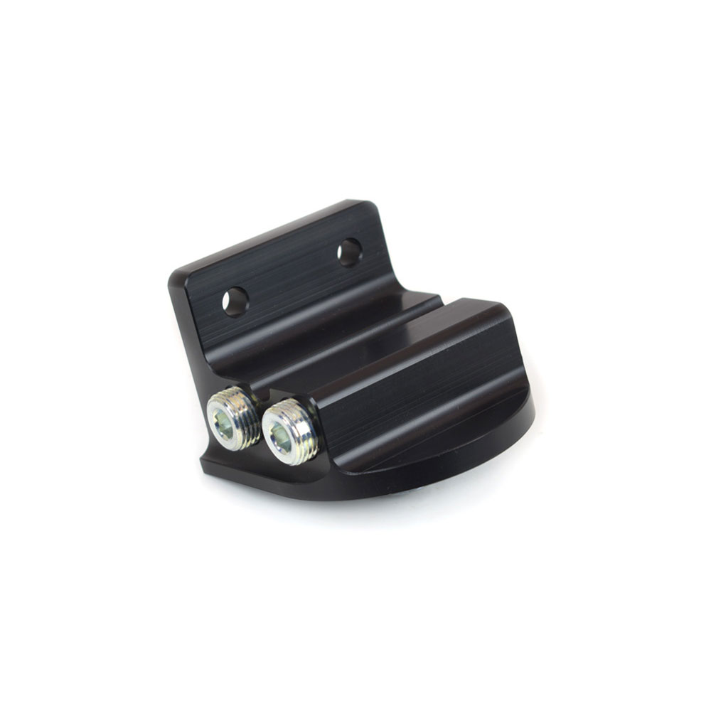 Canton Remote Oil Filter Mount 22-620; Single Filter Remote Mount Single Black Aluminum 13/16 in. -16 