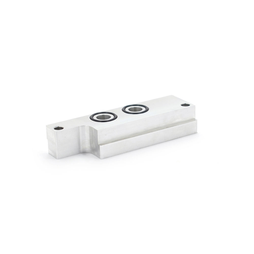 Canton Oil Filter Adapter 22-630; Billet Aluminum Remote Adapter Natural Billet Aluminum Remote Adapter for GM LS 