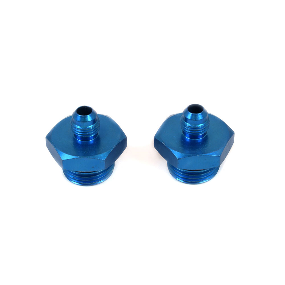 Canton AN Fitting 23-463A; AN to ORB Adapter Natural -06AN Male Straight -12 ORB Male 