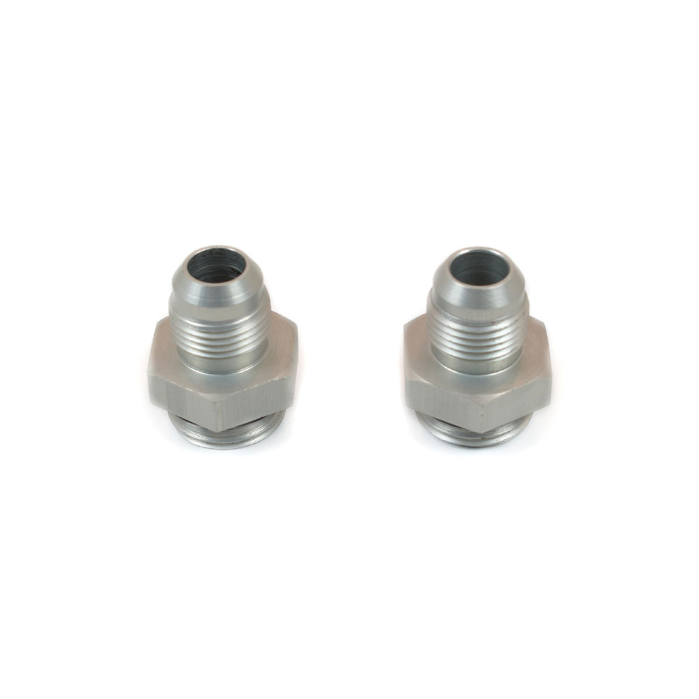 Canton AN Fitting 23-465A; AN to ORB Adapter Natural -10AN Male Straight -12 ORB Male 