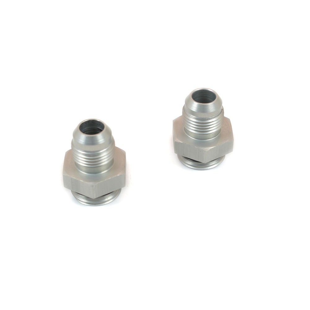 Canton AN Fitting 23-465A; AN to ORB Adapter Natural -10AN Male Straight -12 ORB Male 