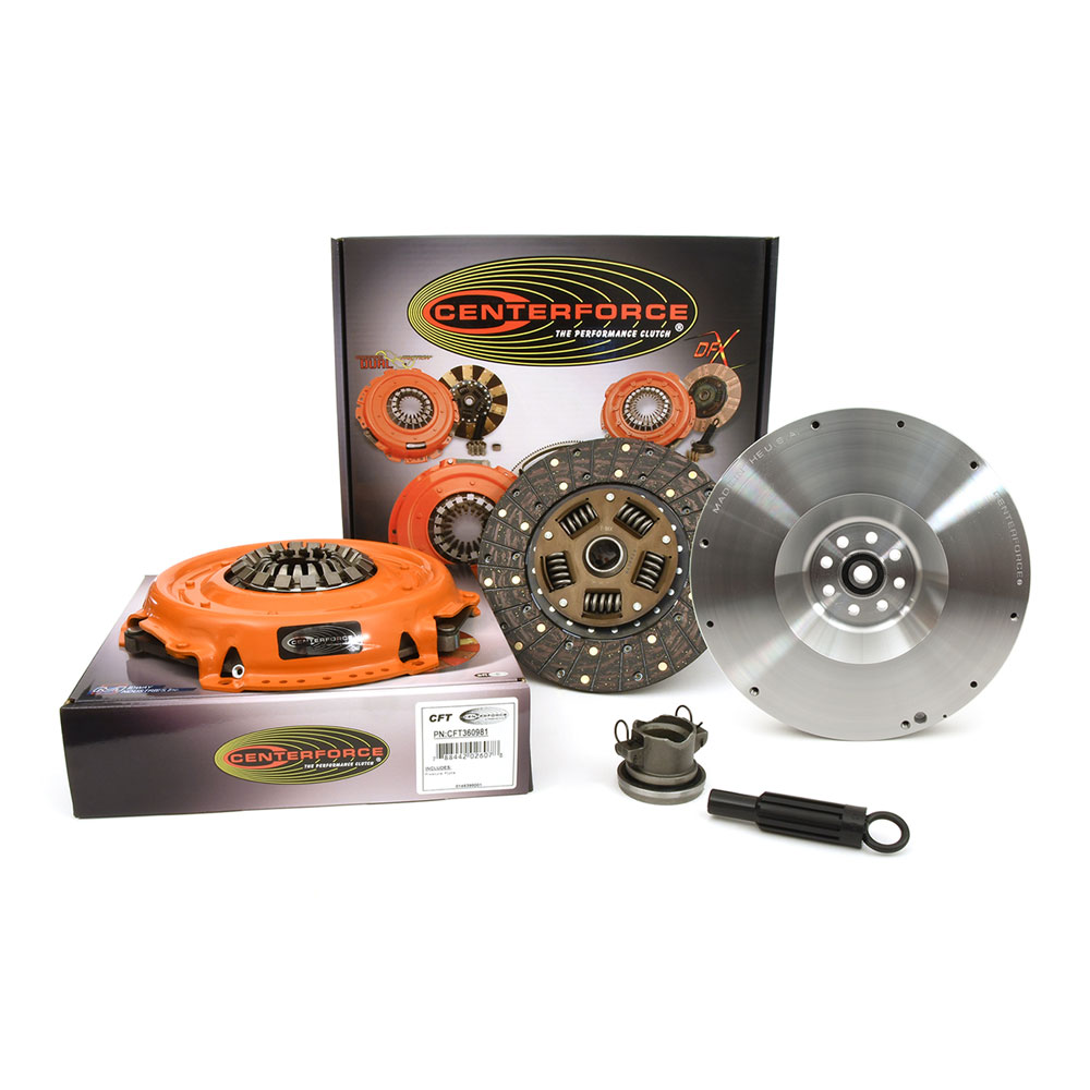 Centerforce Clutch and Flywheel Kit KCFT148174; Centerforce II Centrifugal Cast Iron for 2007 to 2011 Jeep Wrangler 3.8L 