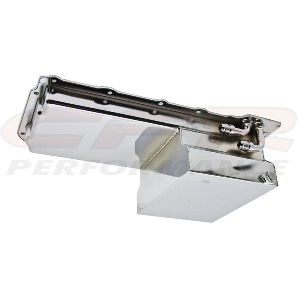 Photo for CFR Performance Oil Pan HZ-9734-C; 7 Quart Chrome for GM LS