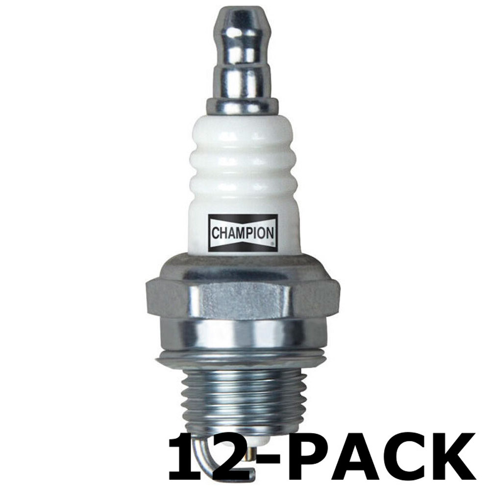 Photo for Champion Spark Plug Spark Plug 858(12-PACK); Copper Plus 14.000 mm 9.500 mm Gasket Standard Small Engine Non Resistor 