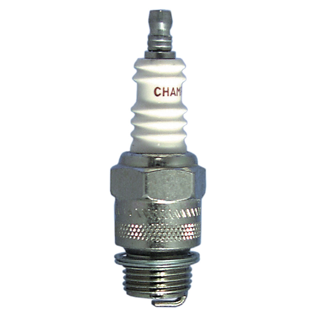 Champion Spark Plug 555; Agricultural 18mm 0.500 in. Gasket Standard Non Resistor 