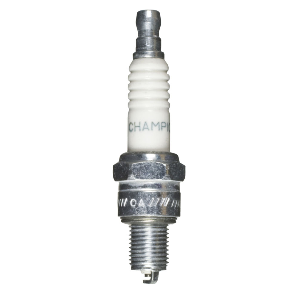 Champion Spark Plug 808; Copper Plus Small Engine 10mm 0.500 in. Gasket Standard Non Resistor 