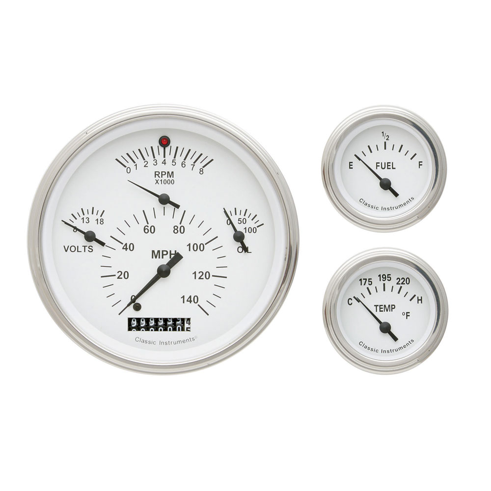 Photo for Classic Instruments Gauge Set CH01WSLF;