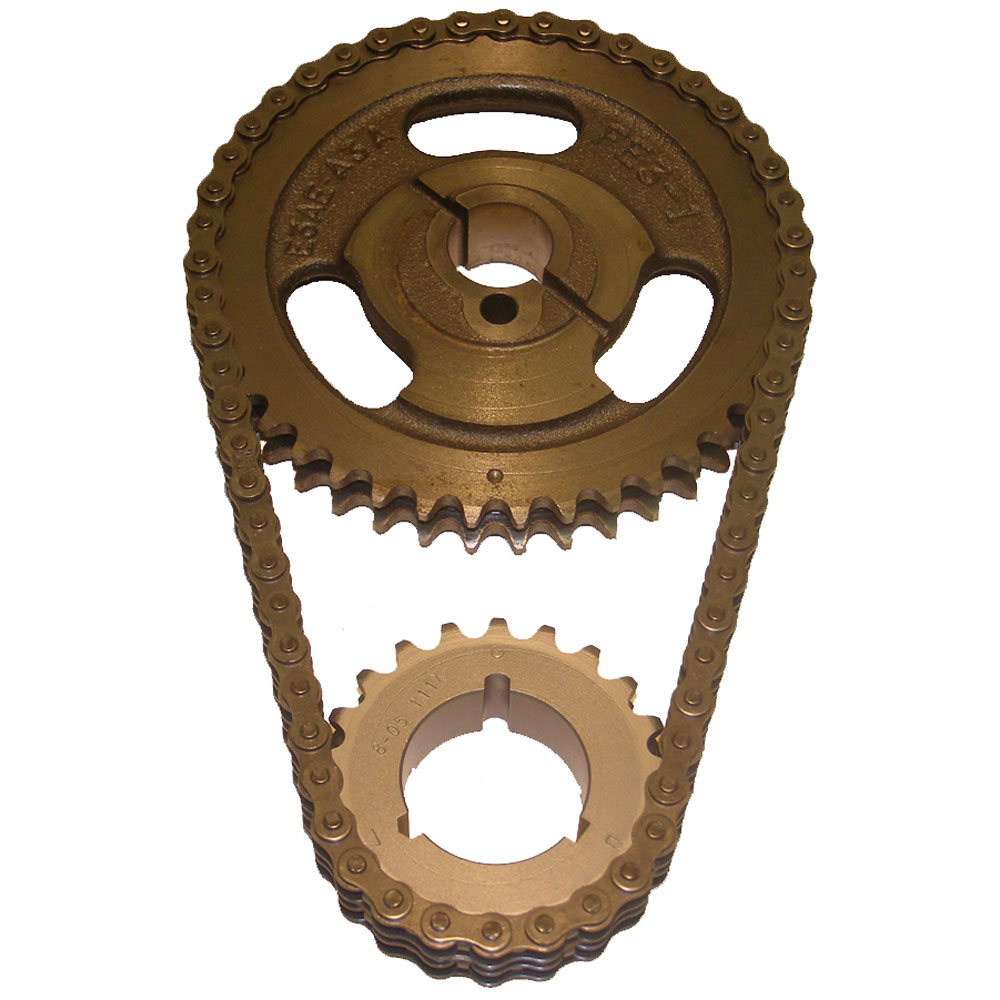 Cloyes Timing Set C-3057X; Heavy Duty Double (Non Roller) for 1984 to 1996 Ford 302 to 351W 