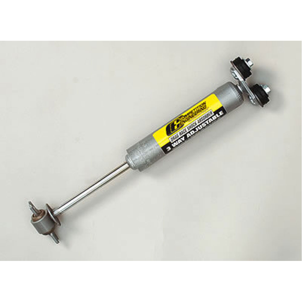 Competition Engineering Shock Absorber C2630; Front Drag Race Monotube 9.800 in. 15.020 in. Gray Steel for Ford, Mercury 