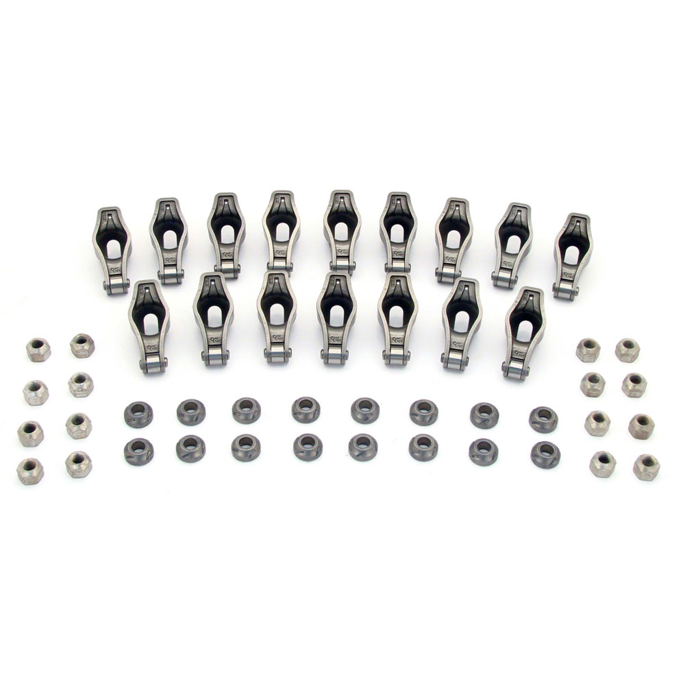 COMP Cams Rocker Arm Kit 1431-16; Magnum 1.6 3/8 in. 8620 Chromoly Roller Tip for Ford 221 to 351W 