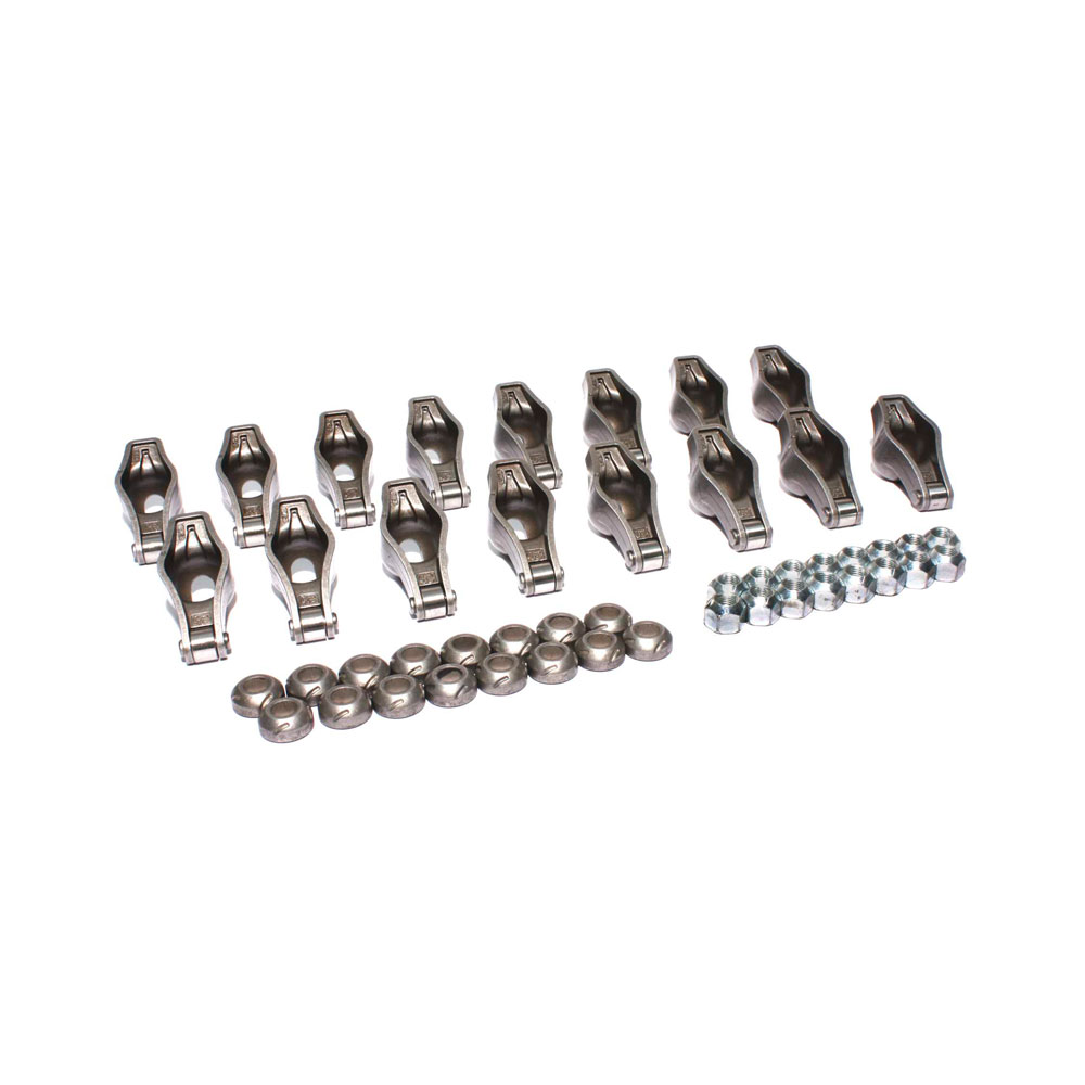 COMP Cams Rocker Arm Kit 1442-16; Magnum 1.6 3/8 in. 8620 Chromoly Roller Tip for AMC, Ford, Oldsmobile 290 to 401 AMC, 289 to 351W, 260 to 455 Olds 