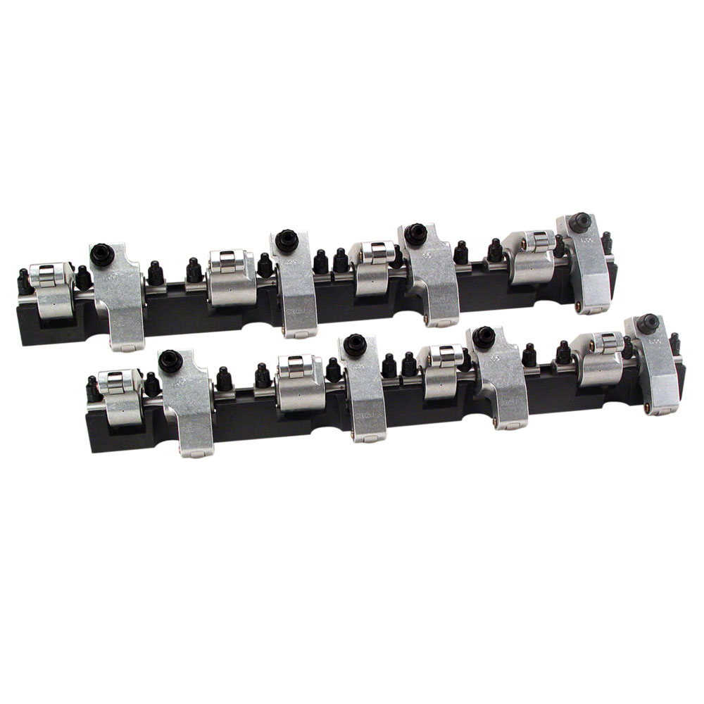 Photo for COMP Cams Rocker Arm Kit 1502; 1.60, 1.50 Aluminum Full Roller for Chevy 262 to 400 with AFR 190, 195, 210