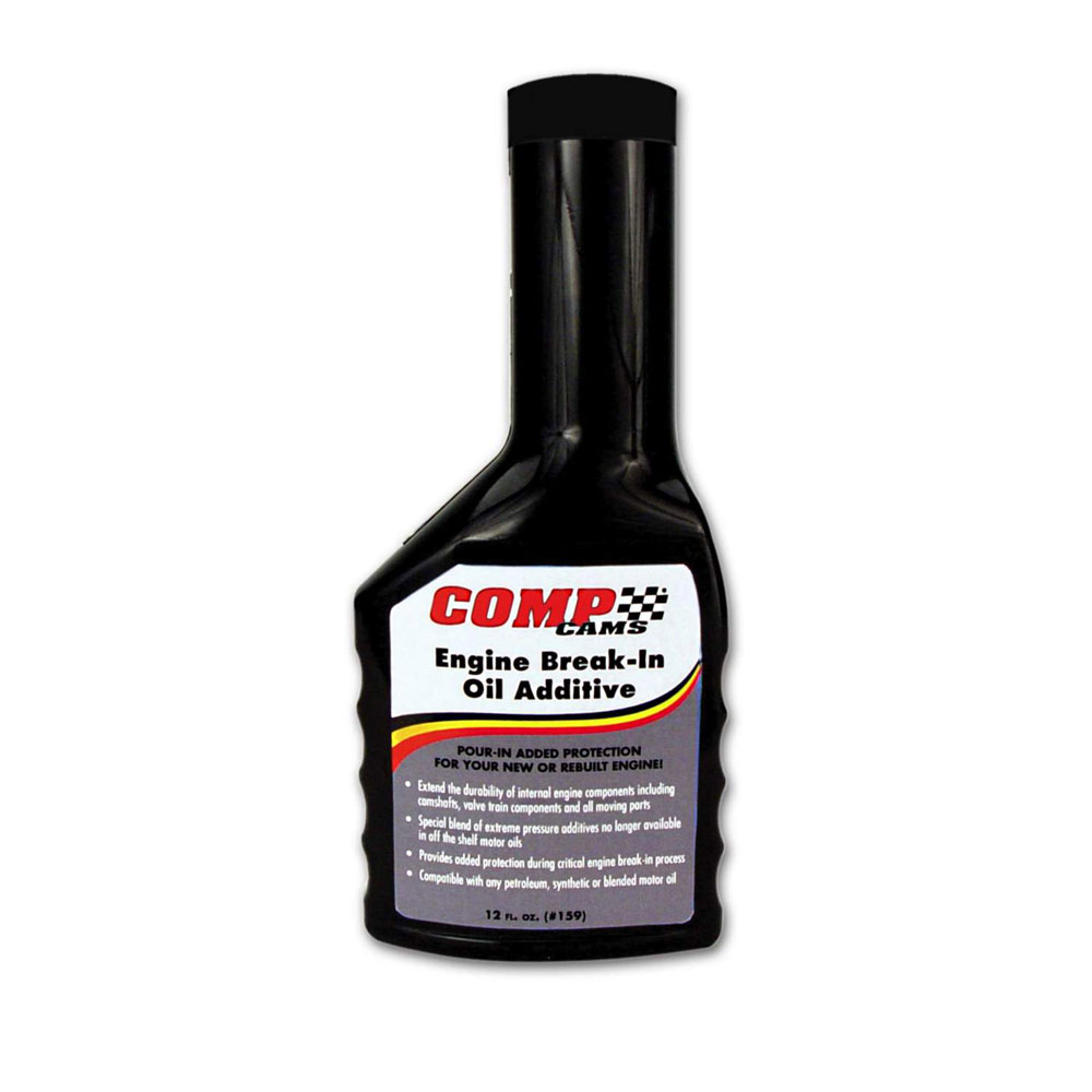 COMP Cams Engine Oil Additive 159; 12.0 oz. Zinc, Phosphorus Break-In Additive 