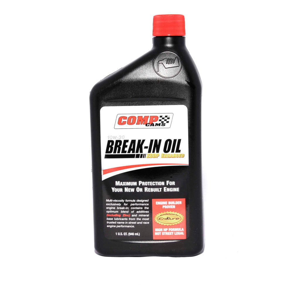 COMP Cams Engine Oil 1590; Break In Oil 10W-30 1 Quart Mineral 