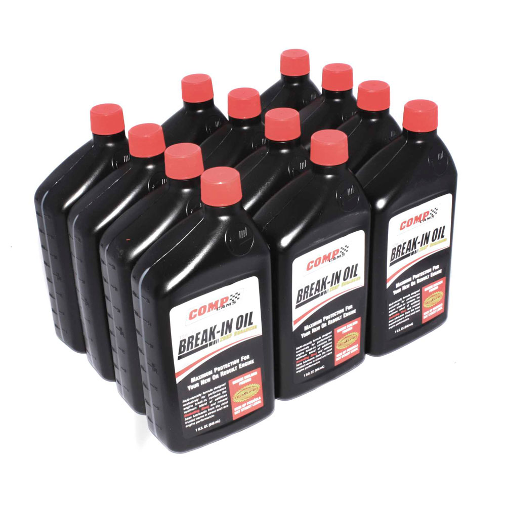 Photo for COMP Cams Engine Oil 1591-12; Break In Oil 15W-50 1 Quart (12 bottles) High ZDDP 
