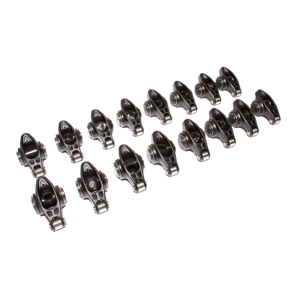 Comp Cams Rocker Arm Kit 1617-16; Ultra Pro Magnum 1.52 3/8 in. 8650 Chromoly Full Roller for Chevy 262 to 400 