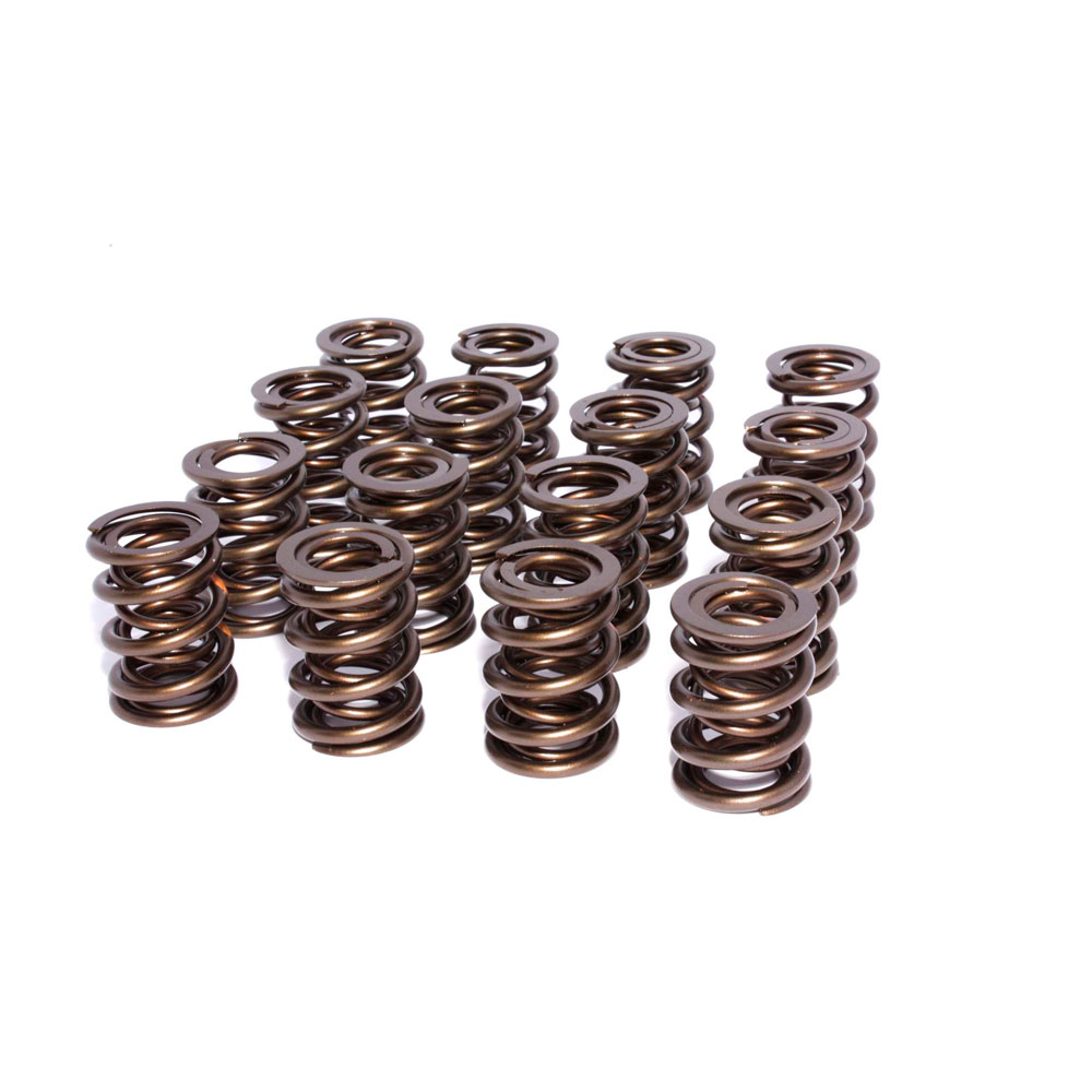 COMP Cams Valve Spring Set 26089-16; Race Endurance 500 lbs/in. Dual Spring 1.565 in. 