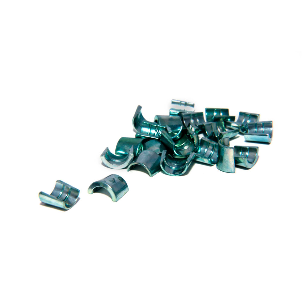 COMP Cams Valve Spring Retainer Keeper Set 601-12; Street Locks 7 deg. 11/32 in. Single Groove Hardened Steel 