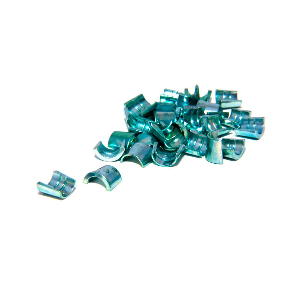 COMP Cams Valve Spring Retainer Keeper Set 601-16; Street Locks 7 deg. 11/32 in. Single Groove Hardened Steel 