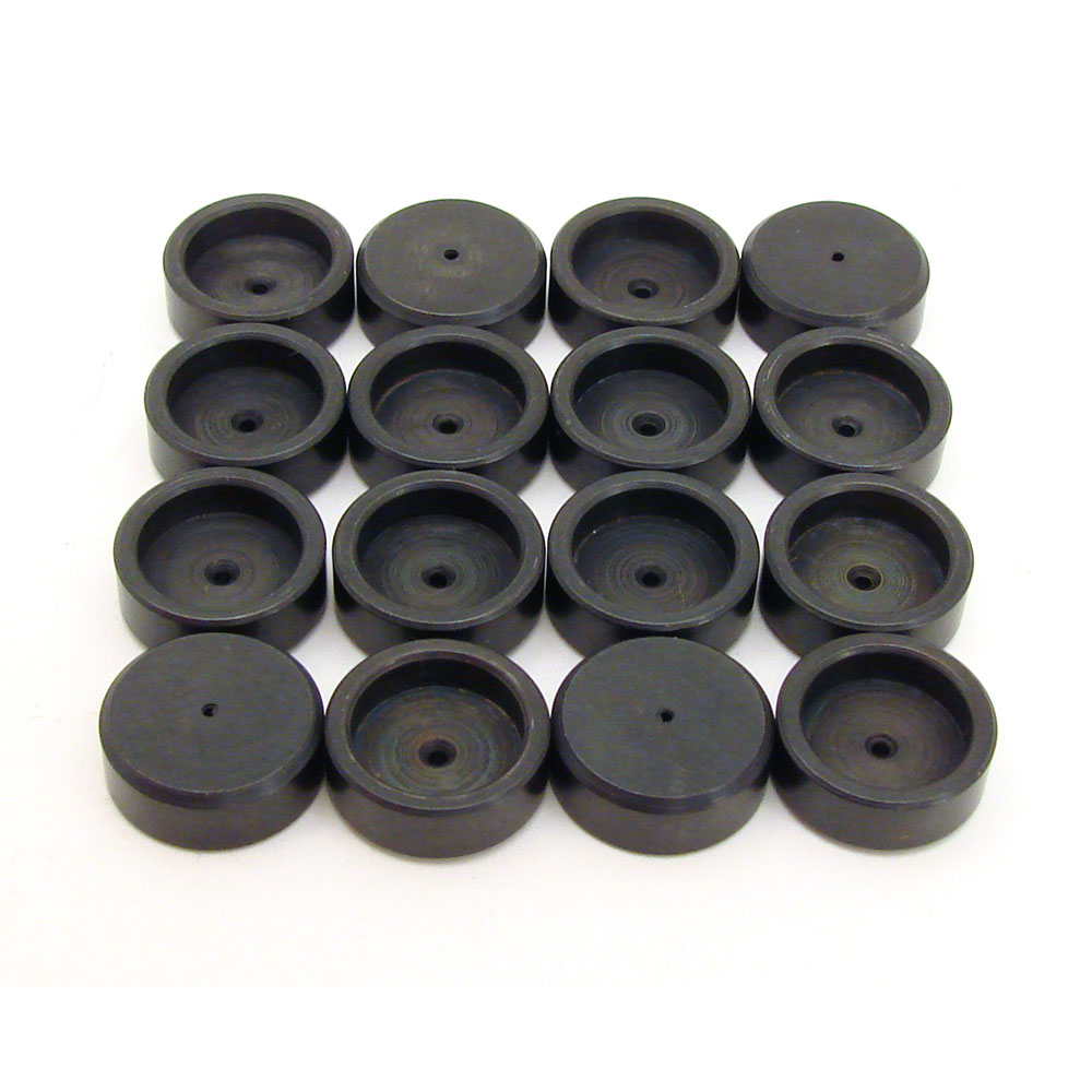 COMP Cams Valve Lash Cap Set 622-16; Steel 3/8 in. 0.080 in. 