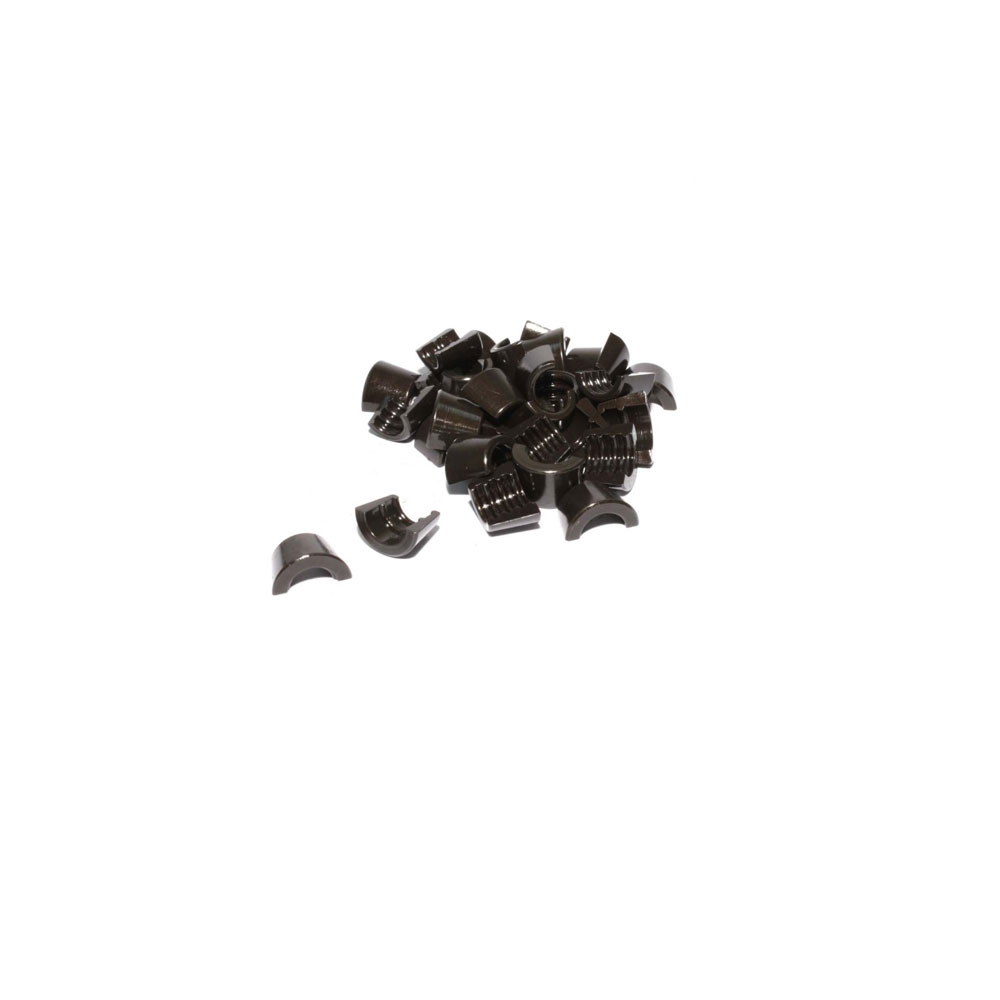 COMP Cams Valve Spring Retainer Keeper Set 627-16; Super Locks 10 deg. 3/8 in. Chrysler 2 Groove, 4 Groove Machined Steel 