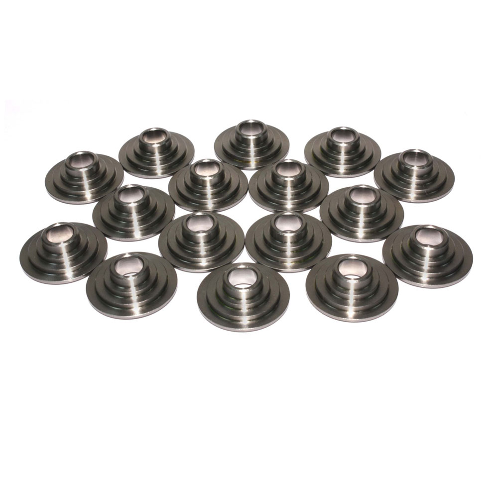 COMP Cams Valve Spring Retainer Set 735-16; Titanium 10 deg. All 1.625 in. 