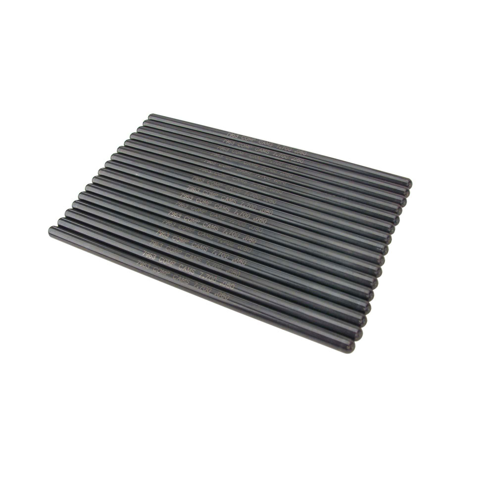 COMP Cams Pushrod Set 7963-16; Hi Tech 5/16 in. 7.700 in. Chromoly 1 Piece 