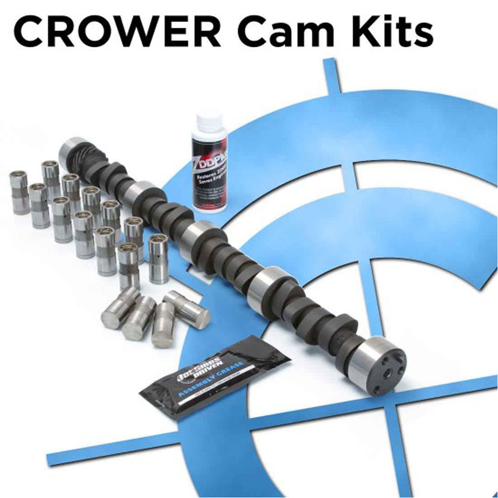 Photo for Crower Cams Camshaft and Lifter Kit 00904CL; Torque Beast Cam Kit Hydraulic Flat Tappet 1800 to 5500 RPM for Chevy 262 to 400