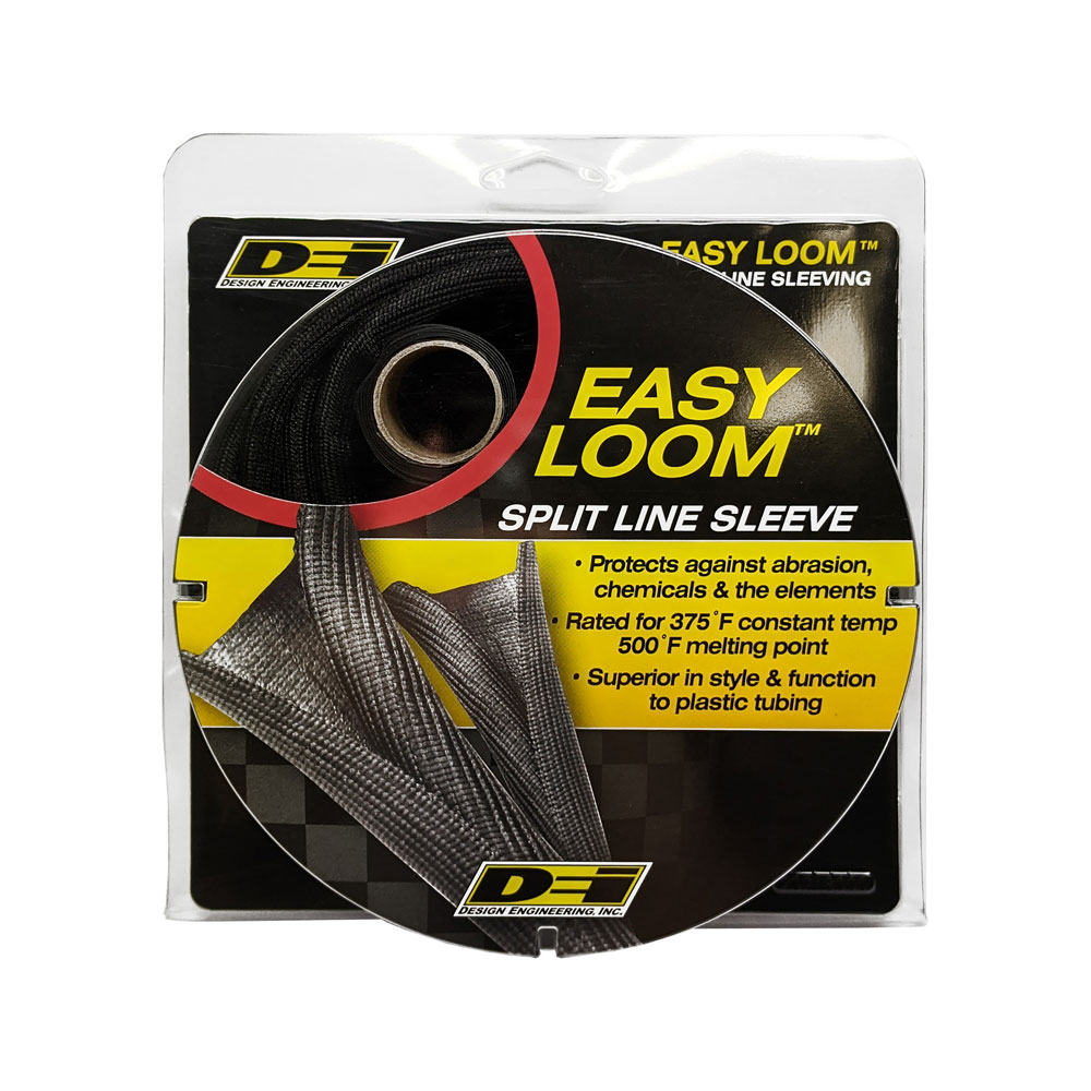 DEI Wire Conduit 10650; Easy Loom Black 5.000 mm 20 ft. 