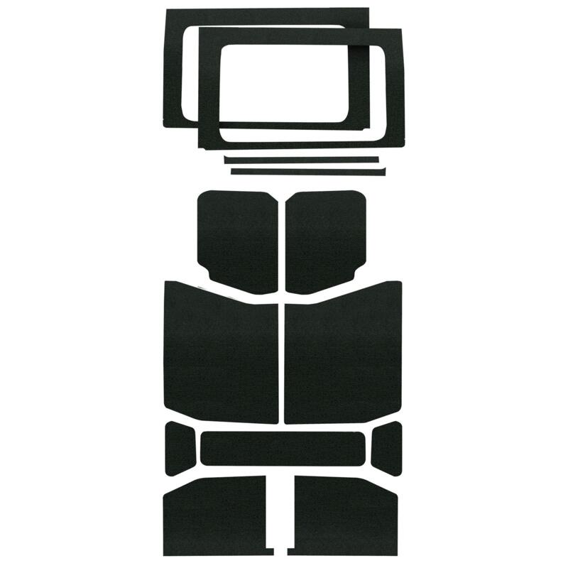 DEI Headliner 50178; Headliner and Side Window for 2018 to 2023 Jeep Wrangler JL 