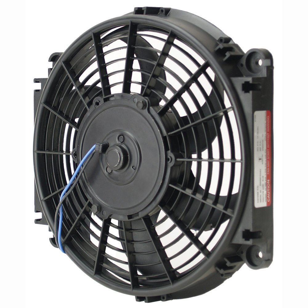 Derale Electric Fan 16510; Tornado 650 CFM Electric 10.000 in. 