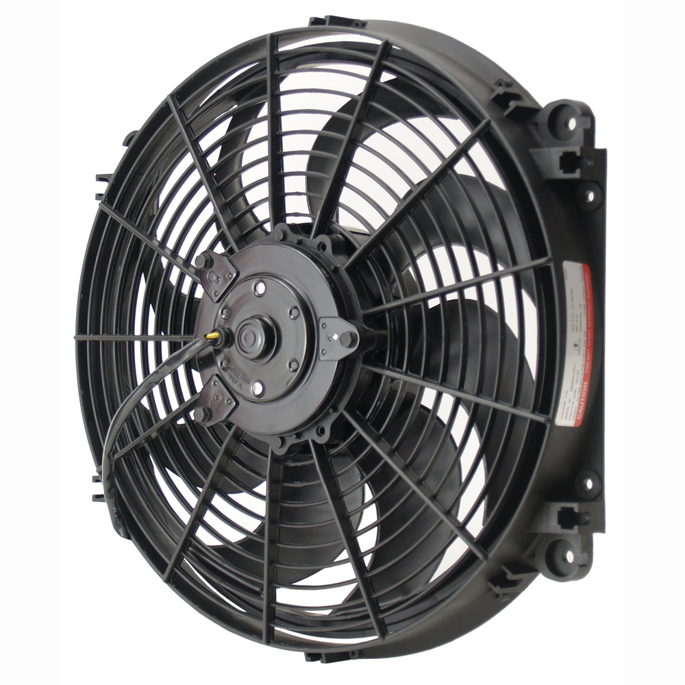 Derale Electric Fan 16624; Tornado 1350 CFM Electric 14.000 in. 